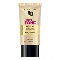 AA AA, Ideal Tone, podkład do twarzy dopasowujący się do cery 105 Sand, 30 ml