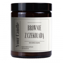 Your Candle Świeca sojowa brownie z czekoladą 180 ml