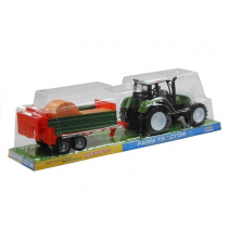 Duży Traktor z Przyczepą Akcesoria Ciągnik 65 cm