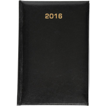 Aniew Kalendarz książkowy 2017 A5 Baladek czarny