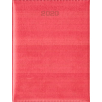 VIVELLA Kalendarz 2017 Książkowy czerwony