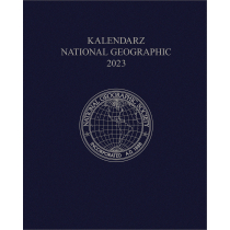 Kalendarz 2023 National Geographic granatowy - Jacek Sikora