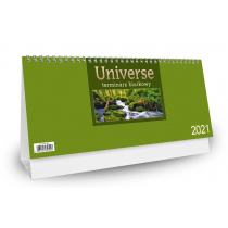 Crux Kalendarz 2021 Biurkowy Universe - jasnozielony - praca zbiorowa