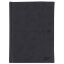 Oxford Kalendarz książkowy 2021 15x21 WTV Modern czarny