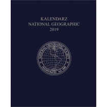 Kalendarz 2019 National Geographic Granatowy