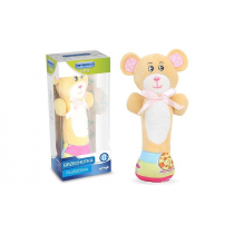 Grzechotka pluszowa Miś E-Edu - Artyk