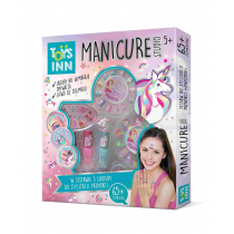 Zestaw manicure studio unicorn 3 lakiery