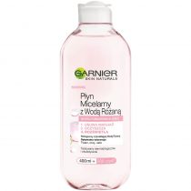 Garnier Płyn micelarny z wodą różaną - Skóra pozbawiona blasku - 400 ml