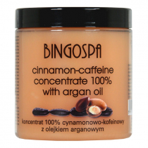 BingoSpa Koncentrat 100% cynamonowo-kofeinowy z olejkiem arganowym 250g