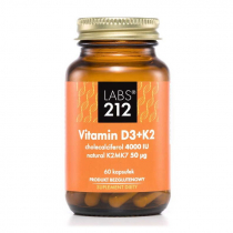 LABS212 LABS212 Vitamin D 4000 + K2MK7 50 uq 60 k LABS5114