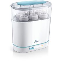 PHILIPS Avent elektryczny sterylizator parowy 3w1 regulowana konstrukcja na 6 butelek [284/03] 9062092