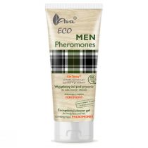 AVA AVA Eco Men Pheromones wyjątkowy żel pod prysznic do ciała twarzy i włosów aktywujący męskie feromony, 200ml