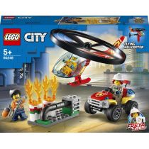 LEGO City Helikopter strażacki leci na ratunek 60248