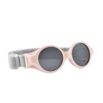 Beaba Okulary przeciwsłoneczne dla dzieci z elastyczną opaską 0-9 miesięcy Chalk pink solution-bc-7274-0