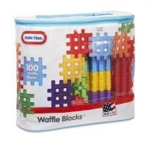 Little Tikes torba z zamkiem Waffle-bloków (100 sztuk)