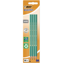 BiC OŁÓWEK ECO EVOLUTION 650 BEZ GUMKI BLISTER 4 880310