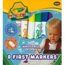 Crayola Flamastry zmywalne mini 8 szt.