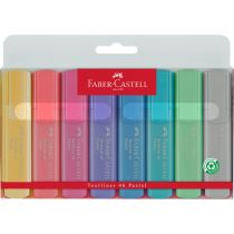 Faber-Castell zakreślacz pastelowy, Textliner 1546, 7 kolorów
