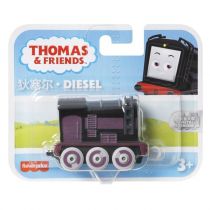 Thomas & Friends Mała lokomotywa metalowa Diesel HBX97 Mattel