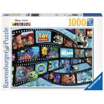 Ravensburger Puzzle 1000 elementów. Kadry z filmów Pixar