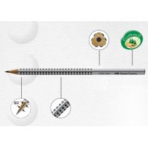 Faber Castell Ołówek techniczny 2H b/g Grip2001 Faber 117012