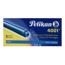 Pelikan NABOJE DŁUGIE GTP TURKUSOWE 5szt