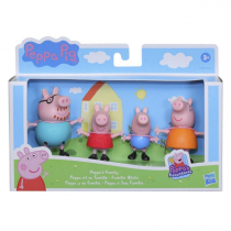 Hasbro Peppa Pig 3 Inch Figure 4-Pack Peppa's Family F21905X00