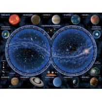 Ravensburger RAVEN. 1500 EL. NIEBIAŃSKA MAPA PUZZLE PR-163731