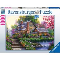 Ravensburger Erwachsenenpuzzle Ravensburger 15184 Ravensburger 15184-romantyczny puzzle dla dorosłych z bawełną