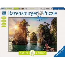 Ravensburger Erwachsenenpuzzle Ravensburger puzzle dla dorosłych 13968 Ravensburger 13968-Three Rocks in Cheow, puzzle dla dorosłych z Tajlandii