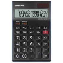 Zdjęcia - Kalkulator Sharp CALCULATOR DESKTOP BOX ELSI MATE EL145TBL 