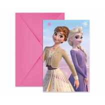 Zaproszenia Frozen 2 6szt. - Godan