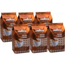 Lavazza Crema e Aroma Kawa ziarnista Zestaw 6 x 1 kg