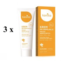 Tanita Depilatory Cream For Delicate Body Parts krem do depilacji miejsc wrażliwych Rumianek 125ml