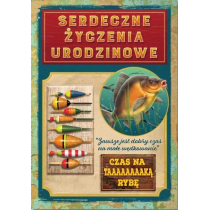 marka niezdefiniowana Kartka okolicznościowa Urodziny MF43 - Trend