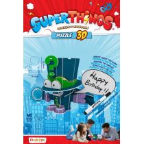 Magic Box Toys Polska (I) Puzzle 3D SuperThings Figurka (Enigma) -