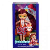 Mattel Enchantimals Lalka + Zwierzątko Sancha Squirrel FMT61
