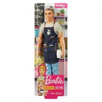 Mattel Barbie Lalka Ken Barista FXP03 p6 cena za 1 szt