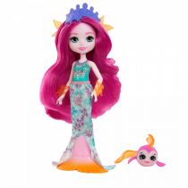 Mattel Enchantimals Syrenka Maura Mermaid i rybka Glide GYJ02 GYJ02 FNH22