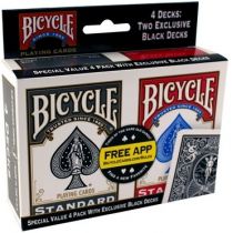 Bicycle Rider Back 4-pak