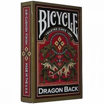 Bicycle U.S.Playing Card Company Gold Dragon Back