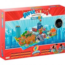 Super Zings SuperThings Kaboom City Puzzle 3D miasto 0000046362