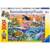 Puzzle XXL 100 el. Wzburzony ocean Ravensburger