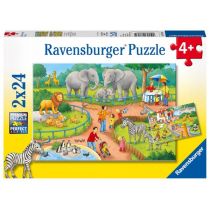 Ravensburger puzzle 07813 jeden dzień w Zoo