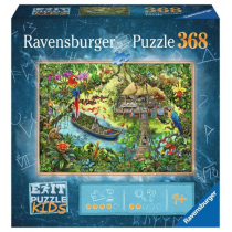 Ravensburger Puzzle 368el Exit Wyprawa do dżungli 129249