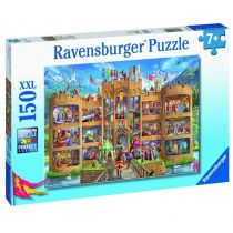 Ravensburger Puzzle 150 Widok na zamek rycerski XXL