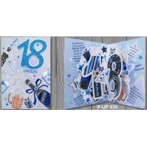 Panorama Panorama Kartki karnet Premium + koperta P-UP-030 "18-TKA&quot Panorama AB017PRM