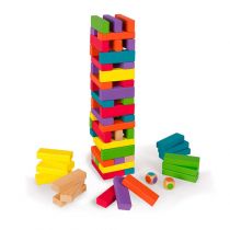 Janod Jenga z kolorami Equilibloc 02012