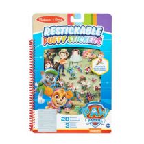 Melissa&Doug PAW Patrol nadające się do wielokrotnego naklejania puszyste naklejki - dżungla 33258