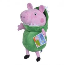 Świnka Peppa Maskotka pluszowa George Dino 28cm Nowa